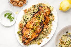 Maybe you would like to learn more about one of these? Grilled Moroccan Chicken Thighs With Pecan Couscous Nuthealth Org