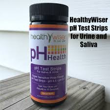 healthywiser ph test strips for urine and saliva