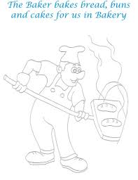 Doctors, vets, police officers or hairdressers, there is a longing to be something. Baker Coloring Printable Page For Kids