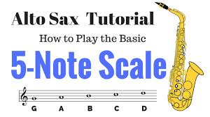 Now $85 (was $̶1̶6̶0̶) on tripadvisor: Basic 5 Note Scale For Alto Sax Beginner Tutorial Alto Sax Sax Alto Saxophone