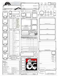 Custom D D Character Sheets Are A Critical Hit Mobile Legends