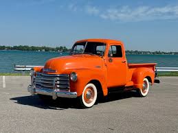 Image result for Orange 1953 Truck