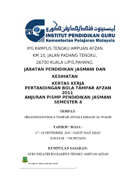 Studies pendidikan, education, and sexual deviant behaviour. Kertas Kerja Bola Tampar Doc