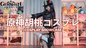 原神胡桃コスプレ hu tao from genshin impact cosplay showcase [monamisa] kbcg9 bqgwi