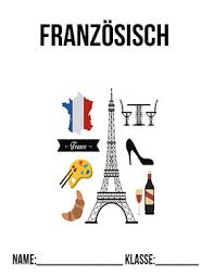Kostenlose arbeitsblätter und unterrichtsmaterial für die grundschule. Deckblatt Fur Franzosisch Grundschule Deckblatter Zum Ausdrucken