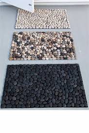 33 Diy Decor Ideas For The Bathroom Pebble Bath Mat Bath Mat Diy Diy Spa