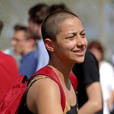 Buzz cut and beard combo. Parkland Teen Emma Gonzalez Shares The Reason Behind Her Buzz Cut Teen Vogue