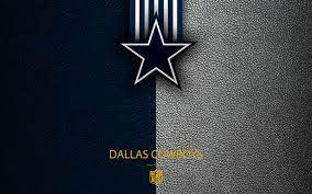 Download Wallpapers Dallas Cowboys 4k American Football Logo Emblem Arlington Texas Usa Nfl Blue White Leather Texture National Football League Easte In 2021 Dallas Dallas Cowboys Nfl Usa