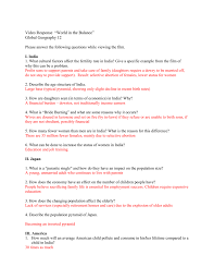 Skillfully generated movie world in the balance worksheet answers focus our team regarding inventive copy writers have extraordinary abilities in oral in addition to authored communication, which often change to be able to the type of subject material you won't obtain everywhere else. Video Response World