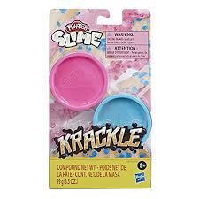 Последние твиты от crackle (@crackle). Buy Play Doh Krackle Slime Pink Light Orange 2 Pack Of Slime Compound With Beads For Kids 3 Years Up Toys R Us