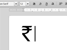 5 Quick Tips To Type Indian Rupee Symbol In Ms Word Gizbot News