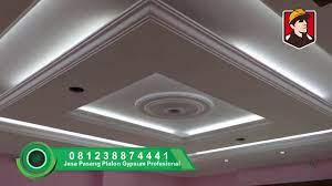 Harga belum belum termasuk pengecatan. Jasa Pasang Plafon Gypsum Profesional Terbaik Youtube
