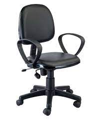 Ofika home office chair, ergonomic desk chair, adjustable task chair for lumbar back support, computer chair with rolling swivel and armrest, modern executive high back leather chairs (black) 4.3 out of 5 stars. Buy Office Chair In Black Online At Best Prices In India On Snapdeal