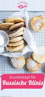 Grundrezept Fur Russische Blini Rezept Blinis Rezept Rezepte Essen