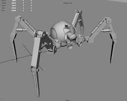Art Spider Robot Wip Toribash Community Robot Design Sketch Spider Robot Spider Drawing