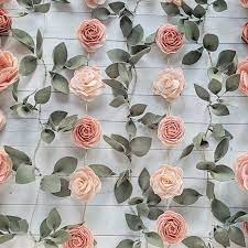Flower Wall Hanging Flowers Nursery Decor Floral Nursery Girl Nursery Wedding Backdrop First Birthday Bac Hanging Flower Wall Flower Nursery Decor Felt Flowers