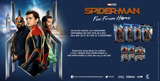 The first film in the mcu to follow the much anticipated (and still untitled) avengers 4, far from home is at the moment. Spider Man Far From Home Une Date De Sortie Pour Les Editions Blu Ray Dvd Et Vod