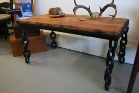 Custom Reclaimed Wood Coffee Table With Chain Link Legs Coffee Table Wood Custom Coffee Table Reclaimed Wood Coffee Table