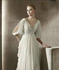 Pin By Katherine Barnes On I Do Wedding Dresses Empire Waist Wedding Dress Informal Wedding Dresses Greek Wedding Dresses