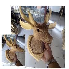 Surat permohonan permintaan hewan rusa. Jual Koleksi Pajangan Kepala Rusa Bahan Kayu Jati Di Lapak Jadoel Bukalapak