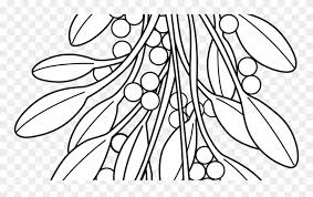 It's sort of not as sweet as we think. Christmas Colouring Pages Holly With Coloring Mistletoe Mistletoe Colouring Pages Clipart 1178756 Pinclipart