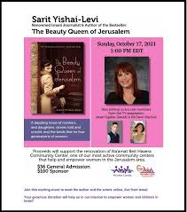 The beauty queen of jerusalem: Meet Sarit Yishai Levi Renowned Israeli Journalist And Author Of The Bestseller The Beauty Queen Of Jerusalem American Zionist Movement