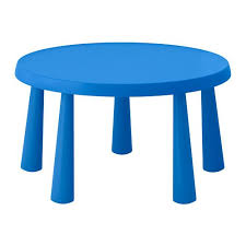 Mammut In Outdoor Blue Children S Table 85 Cm Ikea Childrens Table Childrens Chairs Ikea Childrens Table