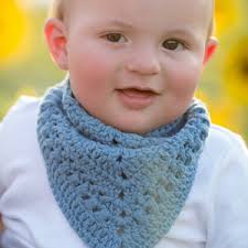 Pacchetto di bavaglini all'uncinetto per neonati Acadia & High Falls,  modello di bavaglino bandana, modelli di uncinetto per principianti,  modelli di bavaglini all'uncinetto per neonati, bavaglini per neonati