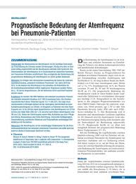 We did not find results for: Prognostische Bedeutung Der Atemfrequenz Bei Pneumonie Patienten
