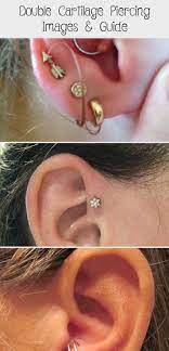 Cartilage Cartilagepierc Double Guide Images Piercing Double Cartilage Piercing Images Guide Piercing Cartilage Piercing Piercing Bilder Piercings