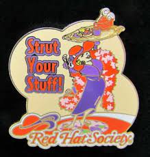 Pin On Red Hat Society