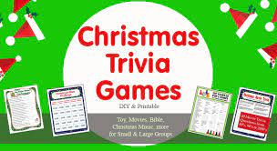 Sep 23, 2021 · 182 christmas trivia questions & answers 2021, games + carols. Christmas Trivia Games Printable Christmas Party Games