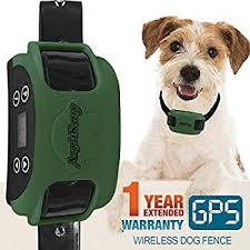 Angelakerry Wireless Dog Fence System With Gps Outdoor Pet Containment System Rechargeable Waterproof Col In 2020 Pet Containment Systems Dog Fence Wireless Dog Fence