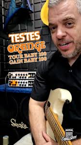 Sexta suave com DUAS opções pra você escolher !! Cabeçotes Orange Tour Baby  100 e Gain Baby 100 !! Esses novos heads sao o mais novo lançamento da  empresa inglesa e entregam um absurdo de timbre com ...