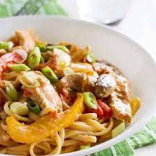 Easy Lighter Cajun Chicken Pasta Recipe Taste And Tell Recipe Cajun Chicken Pasta Recipes Recipes Cajun Chicken Pasta
