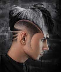The bangs can be cut in layers, tapered or just leave it as a straight line of hair. Fresh Hard Part Haircut Ideas For 2021 Hairstyle On Point