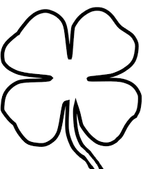 Disegni Da Colorare Quadrifoglio Quadrifoglio Stencil Gratuiti Disegni Da Colorare