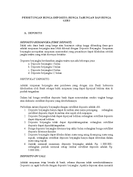 Bank selanjutnya akan melakukan rehabilitasi dengan mengajukan penghapusan nama nasabah dari daftar dhn bi apabila syarat rehabilitasi telah dipenuhi. Perhitungan Bunga Deposito Tabungan Giro