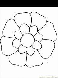 Many colors are offered for you to draw. Free Printable Flower Coloring Pages Coloring Home