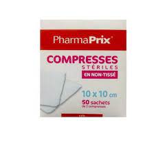 Pharmaprix Compresses Steriles En Non Tisse 10x10cm Boite De 100 Doctipharma