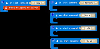 You will make some chat commands to tell the agent to place blocks and to move forward. Https Education Minecraft Net Wp Content Uploads Makecode For Minecraft Agent Pdf