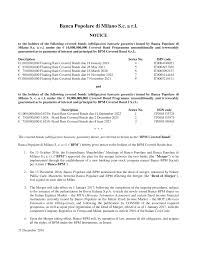 Obbligazioni subordinate tier 2 a tv 2015/2022 con possibilità di rimborso anticipato» bond. Https Sec Report Lux Doc 3042093 Pdf