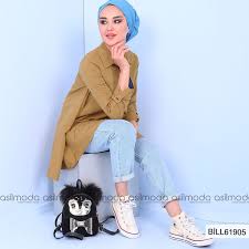 Taba Renkli Tunik Kol Sabitleyici Kusagi Ile Birlikte Gomlek Yaka Stile Sahiptir Dugmeli Model Olmasiyla Kullanimi Kolaylastiran Tuni Triko Moda Moda Stilleri