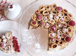 Gateau De Crepes Recette Gateau Crepe Alimentation Recette