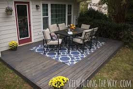 Diy Concrete Patio Cover Ups The Garden Glove Diy Concrete Patio Concrete Patio Patio Design
