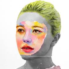 Colorful portrait collages by multidisciplinary artist A.M. DeBrincat