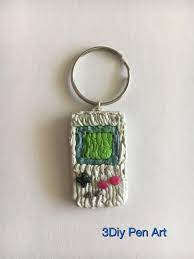 3d Pen Gameboy Miniature Keychain 3dprintingbusiness 3d Pen Art 3d Printer Pen 3d Drawing Pen