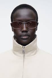 CAT-EYE-SOLGLASÖGON MED METALLRAM