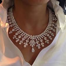 Pin By سليلة المجد On Jewels Vintage Diamond Necklace Beautiful Diamond Necklace Diamond