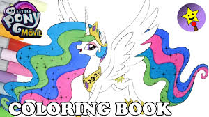 Browse the vast option of totally free coloring sheets for kids to locate instructional, animes, nature. Princess Celestia Coloring Book Mlp My Little Pony The Movie Coloring Page Youtube